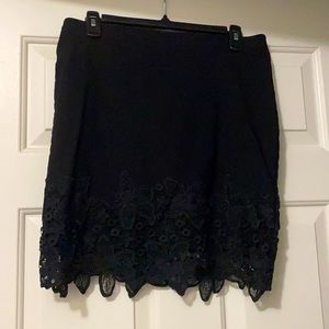 Kohl’s IZ Byer Black Skirt Size Large - Like New